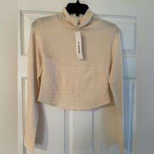 (NWT) Workshop Republic Clothing Cream Long Sleeve Top